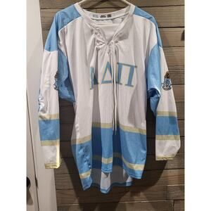 Alpha Delta Pi #51 College Sorority TCL Medium Jersey Style Long Sleeves Shirt